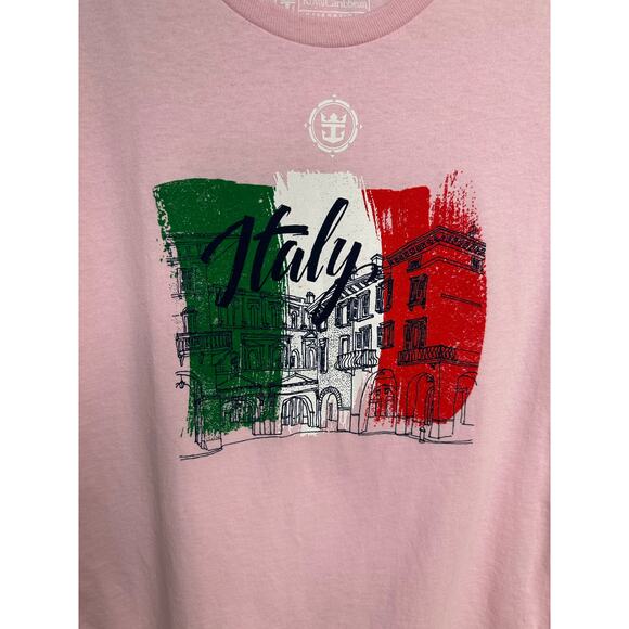 Royal Caribbean Pink Italy T-Shirt - Size M - New - Picture 2 of 8